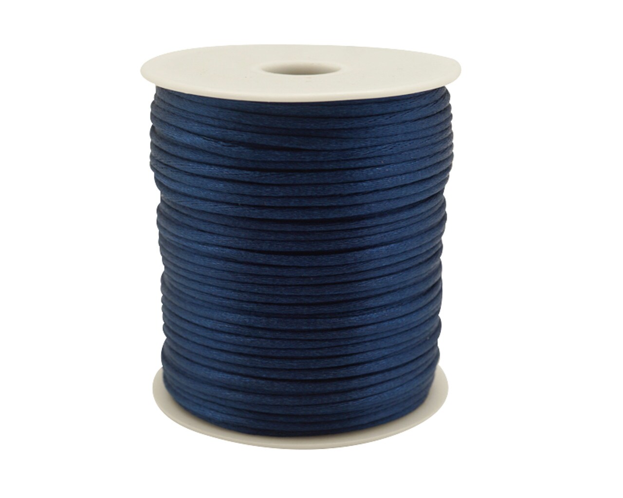 2mm wide x 100 yards Navy Blue Rattail Cord Trims Pack of 5 Spools